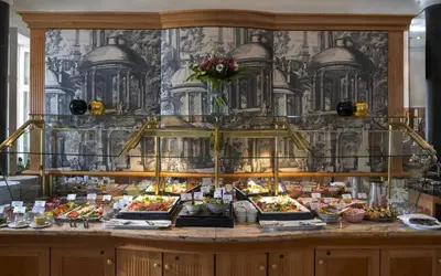 Essen im Hotel oder in der Nähe