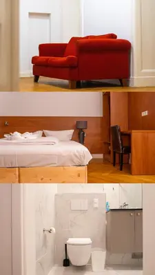 Ein Badezimmer in der Unterkunft Pension Majesty