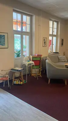 Ein Bett oder Betten in einem Zimmer der Unterkunft Haus Brandenburg