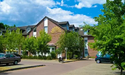 Das Gebäude in dem sich das Hotel befindet