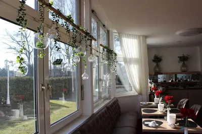 Ein Garten an der Unterkunft Flora-Apart-Residenz