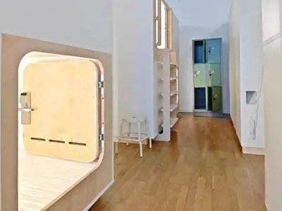 Ein Badezimmer in der Unterkunft Heart of Gold Hostel & Capsules Berlin
