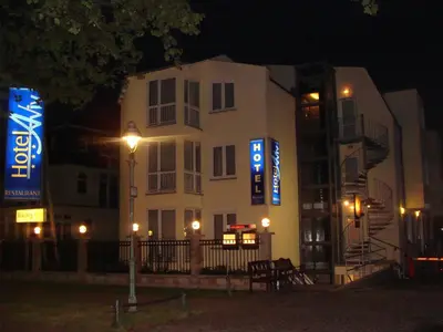 Das Gebäude in dem sich das Aparthotel befindet