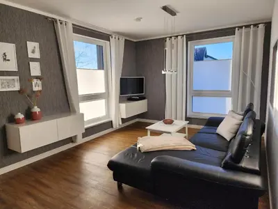 TV/Unterhaltungsangebot in der Unterkunft Falkenapartment Berlin