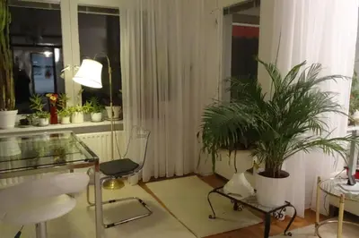 Ein Sitzbereich in der Unterkunft Schöne, ruhige Wohnung in Berlin-Steglitz