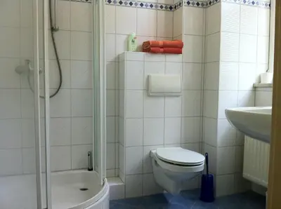 Ein Badezimmer in der Unterkunft City Quartier