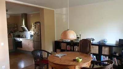 Küche/Küchenzeile in der Unterkunft ruhiges Zimmer in Pankow