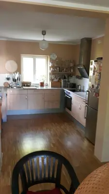 Küche/Küchenzeile in der Unterkunft ruhiges Zimmer in Pankow