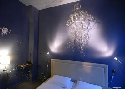 Ein Bett oder Betten in einem Zimmer der Unterkunft Arte Luise - Self-Check In