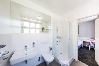 Ein Badezimmer in der Unterkunft CALMA Berlin Mitte
