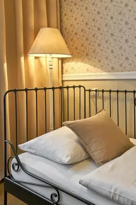 Ein Bett oder Betten in einem Zimmer der Unterkunft Hotel 38