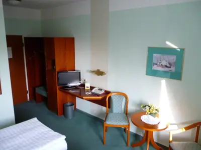 TV/Unterhaltungsangebot in der Unterkunft Hotel Brandenburg
