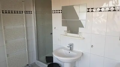 Ein Badezimmer in der Unterkunft Ferienhaus Magasch