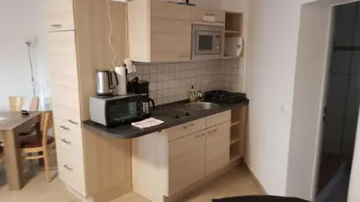 Küche/Küchenzeile in der Unterkunft Ferienhaus Magasch