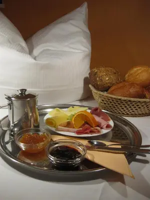 Essen in der Pension oder in der Nähe