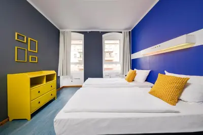 Ein Bett oder Betten in einem Zimmer der Unterkunft Old Town Hostel