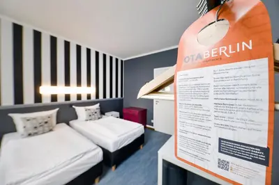 Ein Bett oder Betten in einem Zimmer der Unterkunft Old Town Hostel