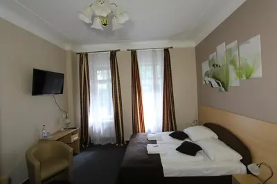 Ein Bett oder Betten in einem Zimmer der Unterkunft City Hotel Gotland