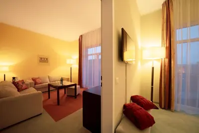 TV/Unterhaltungsangebot in der Unterkunft Resort Mark Brandenburg & Fontane Therme