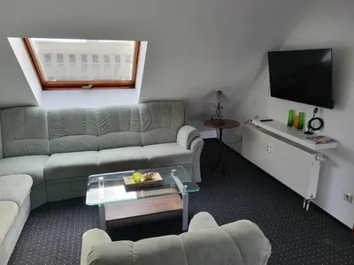 Ein Sitzbereich in der Unterkunft Albergo City Hotel Berlin