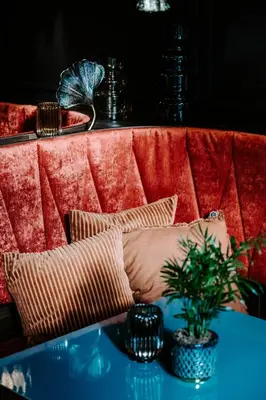 Ein Sitzbereich in der Unterkunft Townhouse Berlin