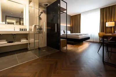 Ein Bett oder Betten in einem Zimmer der Unterkunft GINN City & Lounge Yorck Berlin