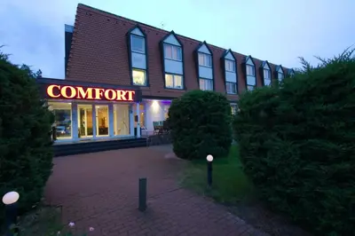 Das Gebäude in dem sich das Hotel befindet
