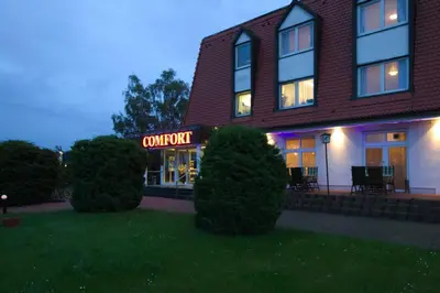 Das Gebäude in dem sich das Hotel befindet