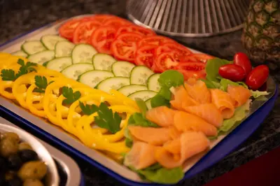 Essen im Hotel oder in der Nähe