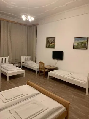 Ein Bett oder Betten in einem Zimmer der Unterkunft Hotel-Pension Spree