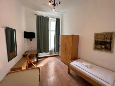 Ein Bett oder Betten in einem Zimmer der Unterkunft Hotel-Pension Spree