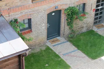 Ein Garten an der Unterkunft Spreewaldresort Seinerzeit