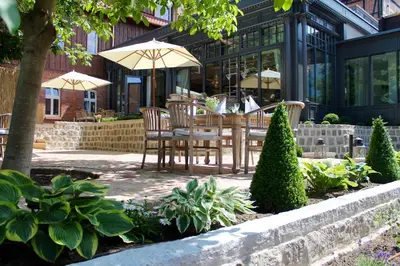 Ein Garten an der Unterkunft Spreewaldresort Seinerzeit