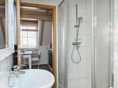 Ein Badezimmer in der Unterkunft Über den Dächern der historischen Altstadt