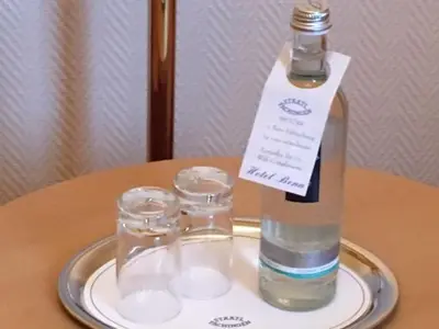 Getränke in der Unterkunft Hotel Benn