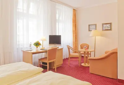 TV/Unterhaltungsangebot in der Unterkunft Hotel Benn
