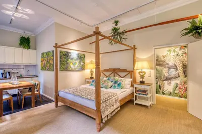Ein Bett oder Betten in einem Zimmer der Unterkunft ackselhaus & blue Home