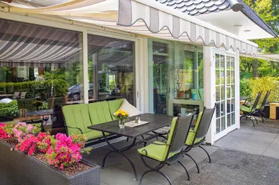 Ein Garten an der Unterkunft Apart Hotel Haveltreff