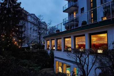 Das Gebäude in dem sich das Hotel befindet