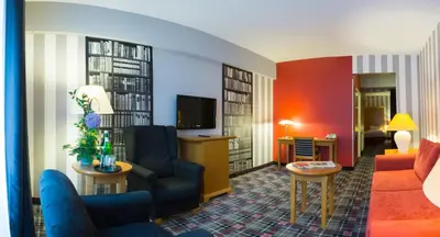 TV/Unterhaltungsangebot in der Unterkunft Grünau Hotel