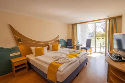 TV/Unterhaltungsangebot in der Unterkunft Seehotel Bollmannsruh