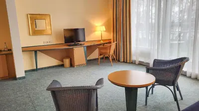 TV/Unterhaltungsangebot in der Unterkunft Seehotel Bollmannsruh