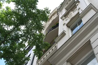 Das Gebäude in dem sich das Hotel befindet