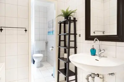 Ein Badezimmer in der Unterkunft Big City Aprtment in Berlin-Friedrichshain