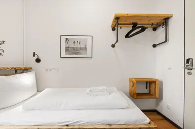 Ein Bett oder Betten in einem Zimmer der Unterkunft Hotel Comenius