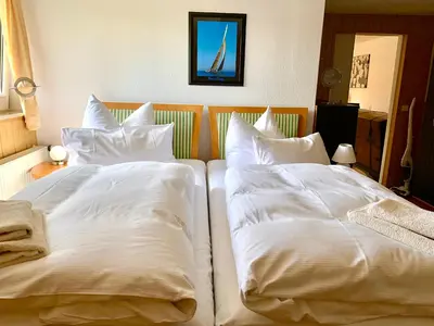 Ein Bett oder Betten in einem Zimmer der Unterkunft Ferienwohnung Fürstenwalde Spree