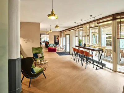 Ein Sitzbereich in der Unterkunft MAXX Hotel Sanssouci Potsdam