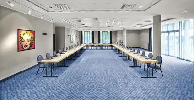 Der Geschäftsbereich oder Konferenzraum in der Unterkunft MAXX Hotel Sanssouci Potsdam
