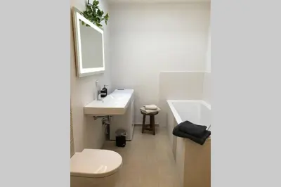 Ein Badezimmer in der Unterkunft Dock 2 apartment