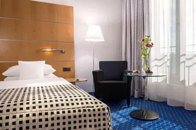 Ein Bett oder Betten in einem Zimmer der Unterkunft Dorint Hotel Potsdam